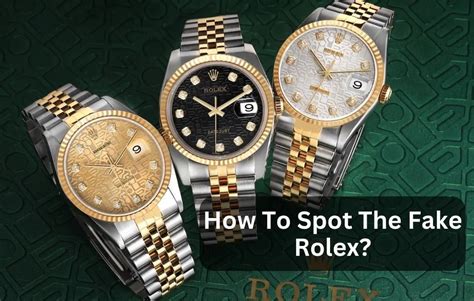 how to tell authentic rolex|how to tell if rolex is real.